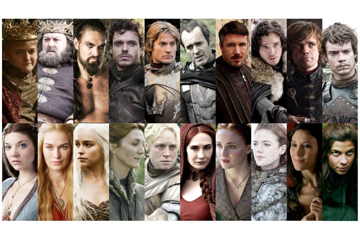Personagens errados de Game of Thrones