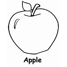 Desenhos de apple para colorir