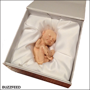 RÃ©plica 3D do seu feto: a mais recente tendÃªncia de lembranÃ§a para as mÃ£es