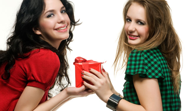 Ensinar adolescentes a dar presentes