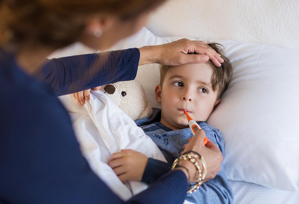 Febre recorrente em uma criança - você deve se preocupar