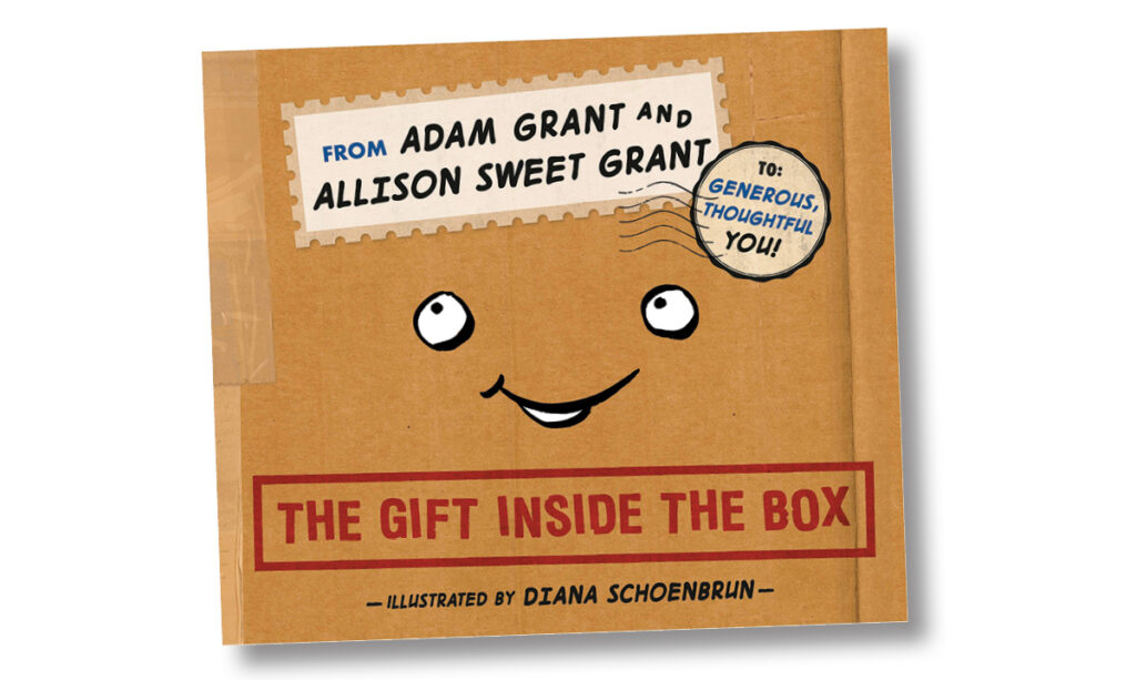 O presente dentro da caixa O livro infantil ensina generosidade