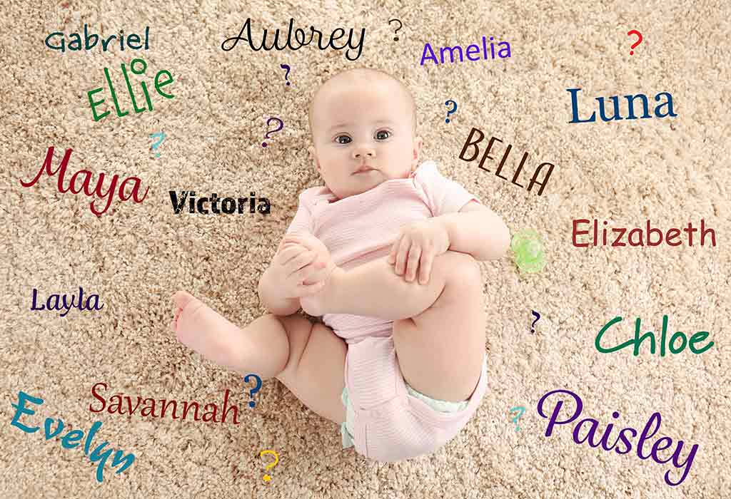 Os 1000 nomes mais populares de bebês