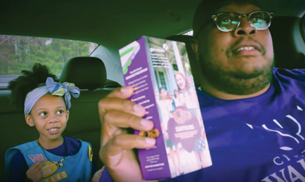 Pai-Filha Escoteira Cookie Remix torna-se viral
