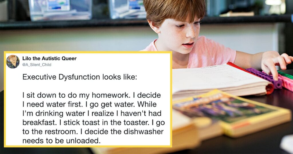 Se seu filho se esforça com a lição de casa, este tópico do Twitter pode ajudá-lo a entender